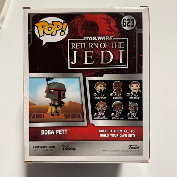Funko POP! Return of The Jedi Jabba’s Skiff Boba Fett Vinyl Figure Collectible - Picture 3 of 8
